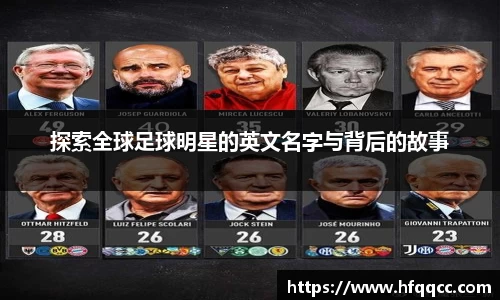 探索全球足球明星的英文名字与背后的故事